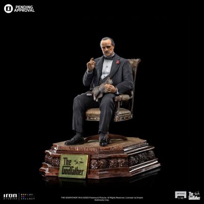 "Acompte Précommande" Le Parrain statuette 1/10 Art Scale Don Vito Corleone 19 cm