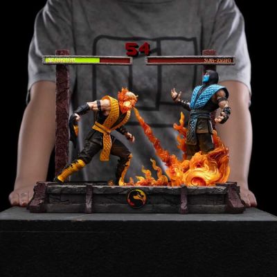 Mortal Kombat statuette 1/10 Deluxe Art Scale Scorpion Fatality 27 cm