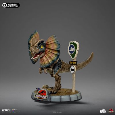Jurassic Park figurine Mini Co. PVC Dilophosaurus 12 cm