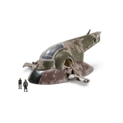 Star Wars Micro Galaxy Squadron véhicule avec figurines Boba Fett s Ship 20 cm