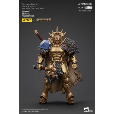 Warhammer Age of Sigmar Actionfigur Stormcast Eternals The Blacktalons Hendrick The Silver Wolf 20 cm