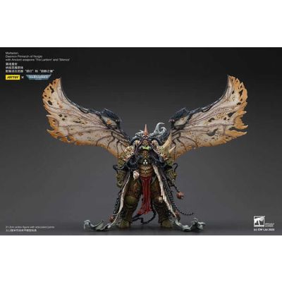 Warhammer 40k figurine 1/18 Mortarion Daemon Primarch of Nurgle with Ancient weapons The Lantern and Silence 21 cm