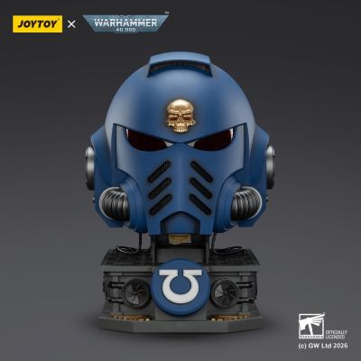Warhammer 40,000 Captain MkX Helmet & Display Stand Ultramarines 44 cm