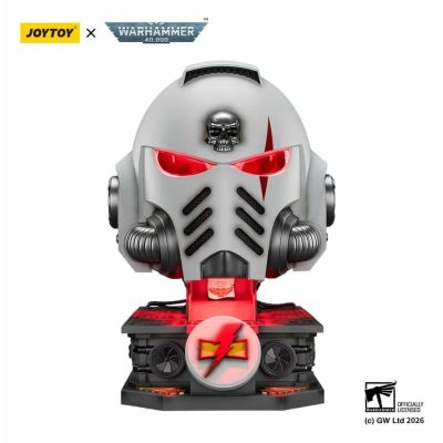 Warhammer 40,000 casque avec présentoir White Scars MkX 44 cm