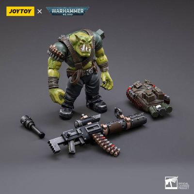 Warhammer 40k figurine 1/18 Ork Kommandos Snipa Boy Balrukk 13 cm