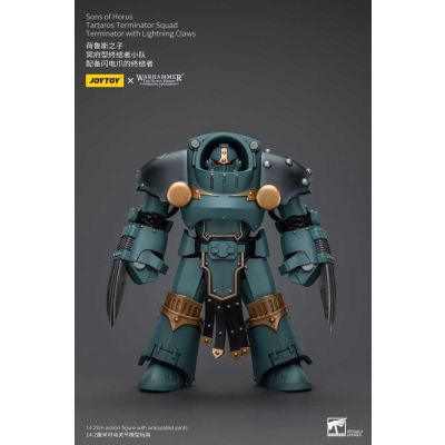 Warhammer The Horus Heresy figurine 1/18 Tartaros Terminator Squad Terminator With Lightning Claws 12 cm