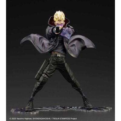 Trigun Stampede statuette PVC ARTFXJ 1/8 Vash the Stampede The Gunman in Black Ver. 22 cm