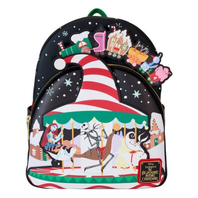 L Étrange Noël de monsieur Jack by Loungefly sac à dos Mini Journey to Christmas Town