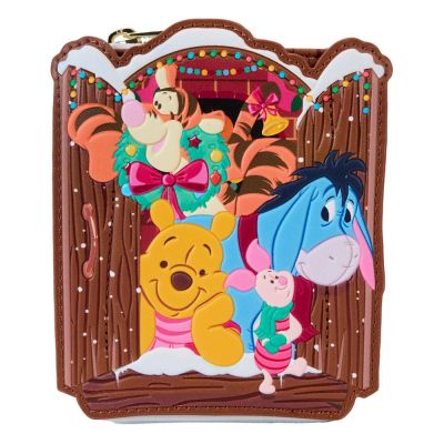 Disney by Loungefly Porte-monnaie Winnie the Pooh and friends Holiday Scene