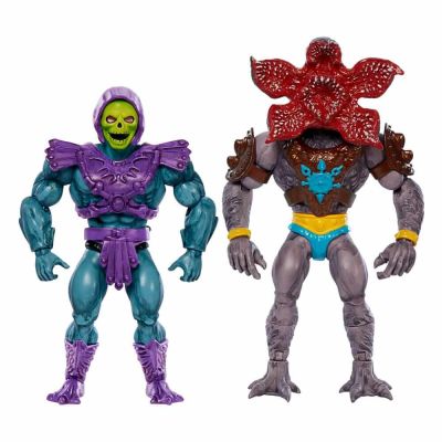 Masters of the Universe x Stranger Things Origins pack 2 figurines Skeletor et Demogorgon 14 cm