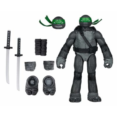 Tortues Ninja Page Punchers figurine Leonardo (Black White & Green) (Red Platinum Edition) 13 cm