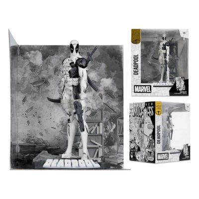 Marvel Collection statuette PVC 1/10 Deadpool (The New Mutants 98) (Line Art) (Gold Label) 17 cm