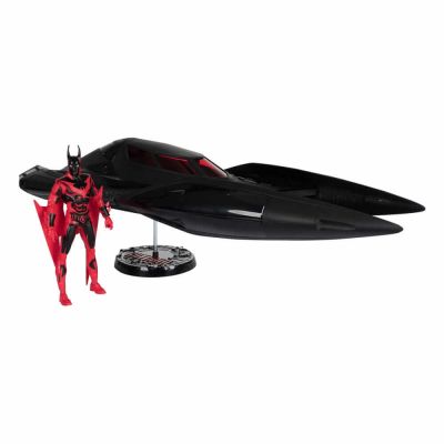 Batman Beyond DC Multiverse figurine avec véhicule Batman & The Batmobile (Gold Label) 53 cm
