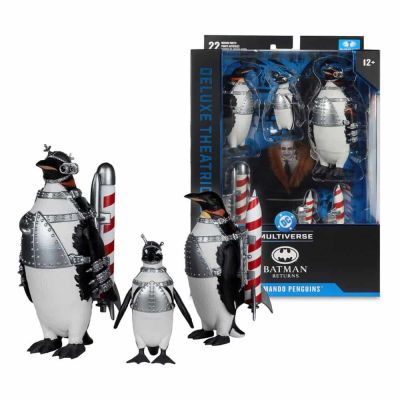 Batman : Le Défi DC Theatrical Deluxe Edition figurine Commando Penguins Pack 12 cm