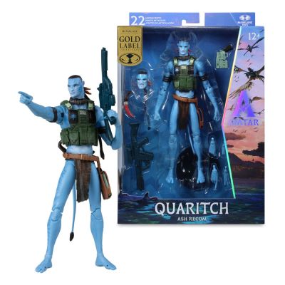 Avatar: Fire and Ash figurine Quaritch (Ash Recom) (Gold Label) 18 cm