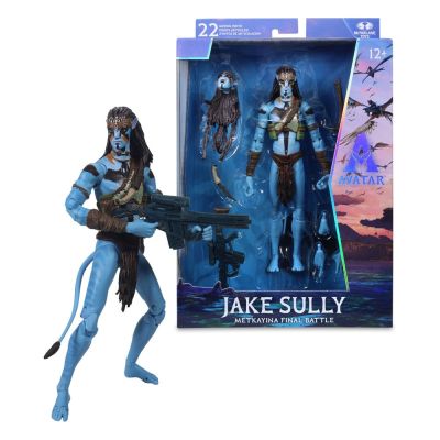 Avatar: Fire and Ash figurine Jake Sully (Metkayina Final Battle) 18 cm