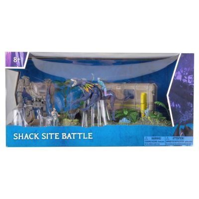 Avatar  La Voie de l'eau figurines Shack Site Battle