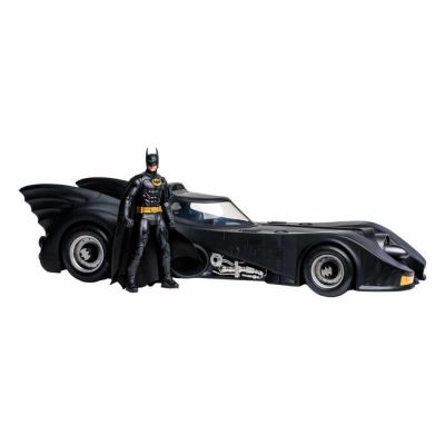 DC Multiverse véhicule et figurine Batman 1989 with Batmobile 18 cm