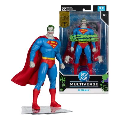 DC Comics DC Multiverse figurine Superman (Superman 9) (Jokerized) (Gold Label) 18 cm