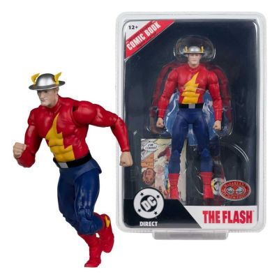 DC Direct Page Punchers figurine The Flash Jay Garrick (The Flash 123) (Red Platinum Edition) 18 cm