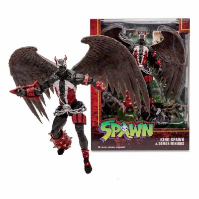 Spawn figurine Megafig King Spawn with Wings and Minions 30 cm