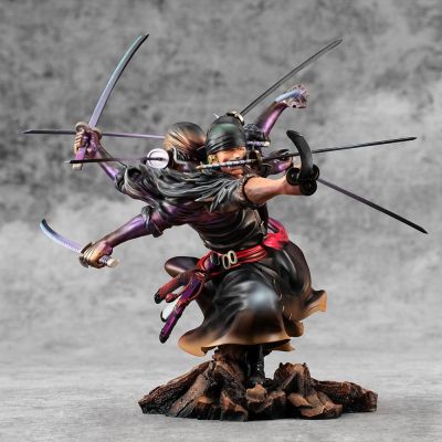 One Piece statuette Excellent Model P.O.P. SA-Maximum Roronoa Zoro Ver. Demon Spirit Kyuutouryuu Asura  17 cm