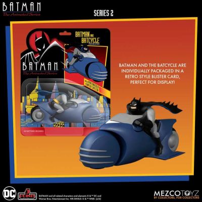 Batman the Animated Series 2 figurine 5 Points Batman & Batcycle 10 cm