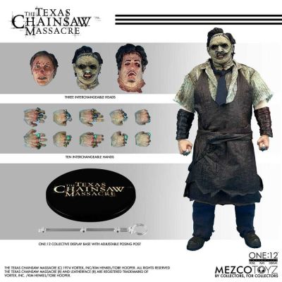 Massacre à la tronçonneuse (2003) Figurine 1/12 Leatherface 17 cm