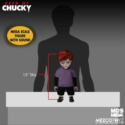 Chucky Jeu d enfant poupée MDS Mega Scale Glen with Sound 38 cm
