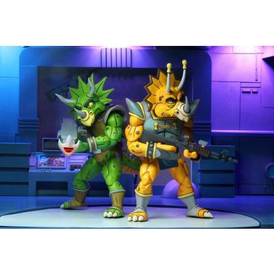 Les Tortues ninja pack 2 figurines Captain Zarax & Zork 18 cm
