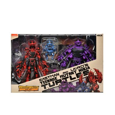 Teenage Mutant Ninja Turtles (Mirage Comics) figurines Shredder Clones Box Set 18 cm