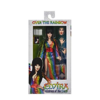 Elvira, Mistress of the Dark figurine Clothed Over the Rainbow Elvira 20 cm