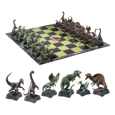 Jurassic Park jeu d´échecs Dinosaures