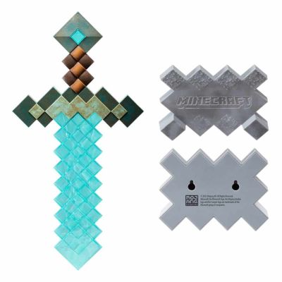 MINECRAFT - Epée en diamant - Réplique Collector 50 x 25cm