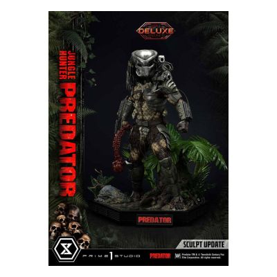 Predator statuette Museum Masterline 1/3 Jungle Hunter Predator Deluxe Bonus Version 90 cm