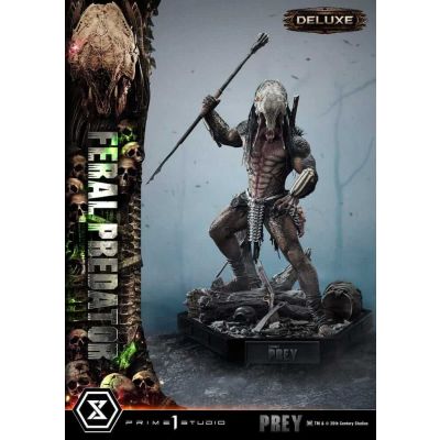 Prey (Movie) statuette Museum Masterline Series 1/3 Feral Predator Deluxe Version 89 cm