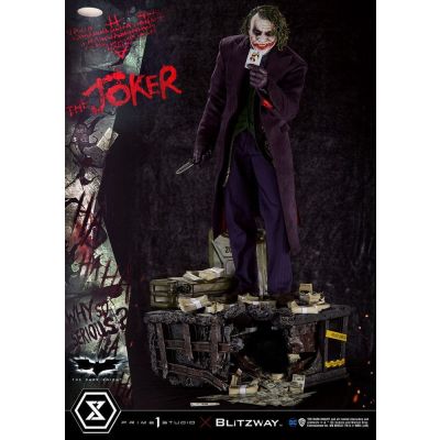 The Dark Knight statuette 1/3 The Joker Bonus Version 72 cm