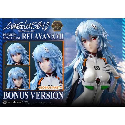 Evangelion: 3.0  1.0 Thrice Upon A Time statuette Premium Masterline Series 1/4 Rei Ayanami Bonus Ver. 46 cm