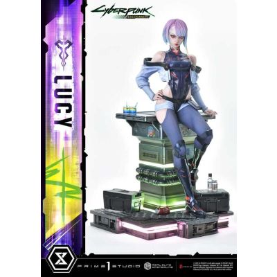 Cyberpunk: Edgerunners statuette Real Elite Masterline Series 1/4 Lucy 50 cm