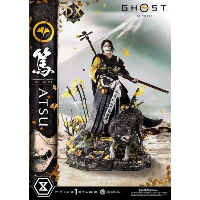 Ghost of Yotei Real Elite Masterline Statue 1/4 Atsu Deluxe Version 59 cm