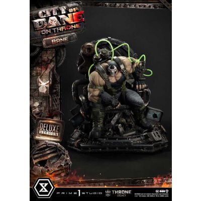 DC Comics statuette 1/4 Throne Legacy Collection Batman Bane on Throne Deluxe Version 61 cm