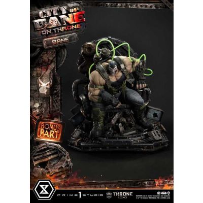 DC Comics statuette 1/4 Throne Legacy Collection Batman Bane on Throne Deluxe Bonus Version 61 cm