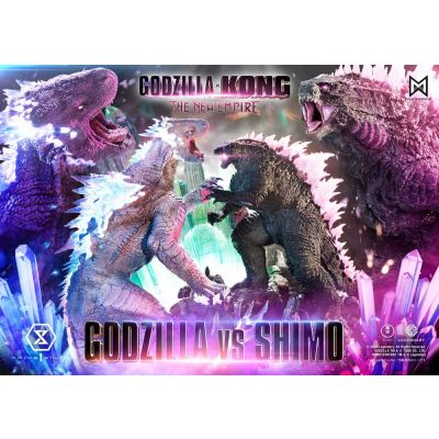 Godzilla x Kong: The New Empire statuette Ultimate Diorama Masterline Series Godzilla vs Shimo Bonus Version 86 cm