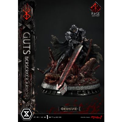 Berserk statuette 1/4 Guts Berserker Armor Rage Edition Deluxe Version 67 cm