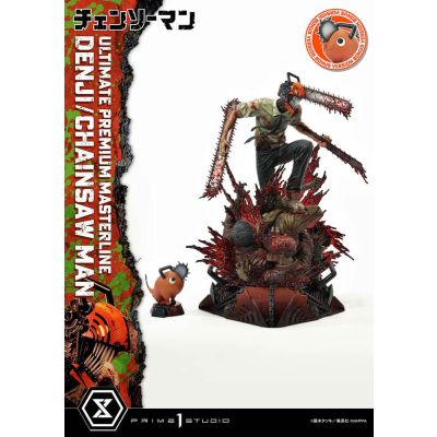 Chainsaw Man statuette  1/4 Denji Deluxe Bonus Version 57 cm