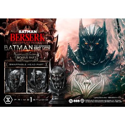 DC Comics statuette Ultimate Premium Masterline Series 1/4 Batman (Comics) Batman: The Berserker Rage Mode DX Bonus Version 93 cm