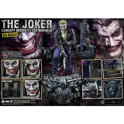 DC Comics Ultimate Premium Masterline Series Statue 1/4 The Joker (Concept Design by Lee Bermejo) Deluxe Version 53 cm