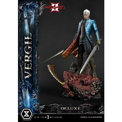 Devil May Cry 3 statuette Ultimate Premium Masterline Series 1/4 Vergil Deluxe Bonus Version 69 cm