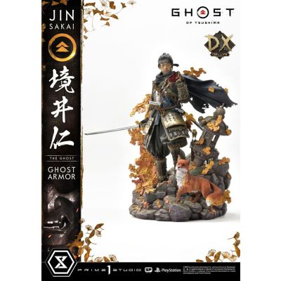 Ghost of Tsushima statuette 1/4 Jin Sakai Deluxe Bonus Version 58 cm