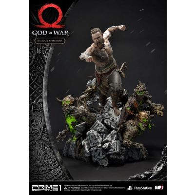 God of War (2018) statuette Baldur & Broods 62 cm